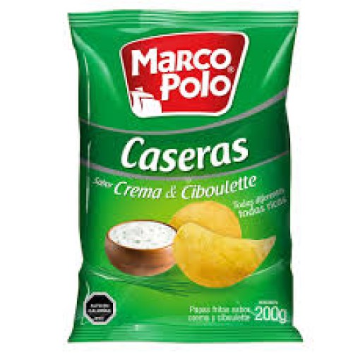 sabor crema y ciboulette 220g